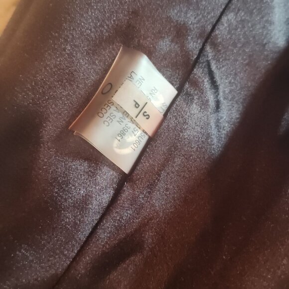 Elie Tahari Dress Silk Blend Fully Lined Sexy Evening Everyday Sz S Jersey - Picture 9 of 14